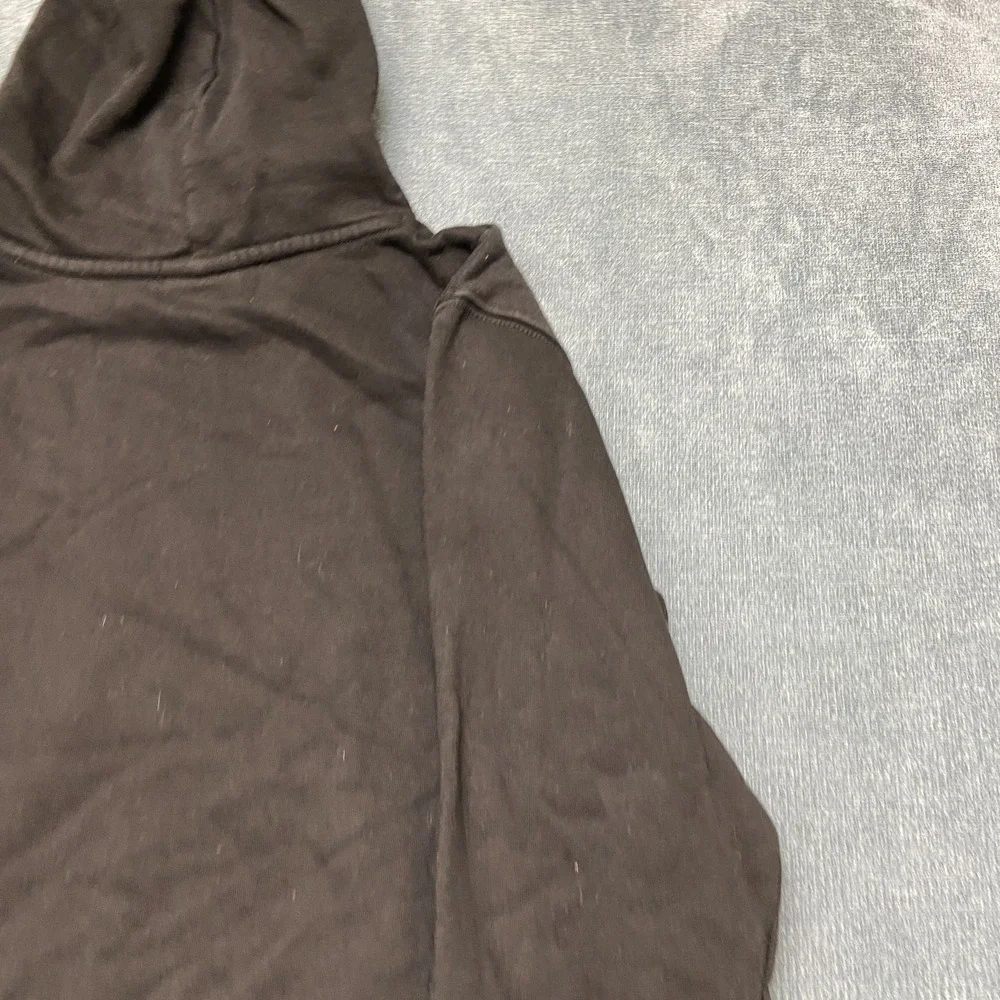 Nike Air Jordan Hoodie Men XL Black Fleece Lined Kangaroo Pocket Ribbed Pullover